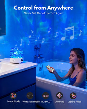 Gotopceed splash-resistant design protects electronics in steam-rich bathrooms.