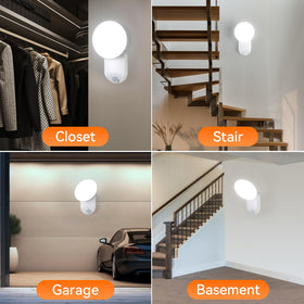 Gotopceed closet light illuminates 50-200 square feet with 400 lumen brightness.