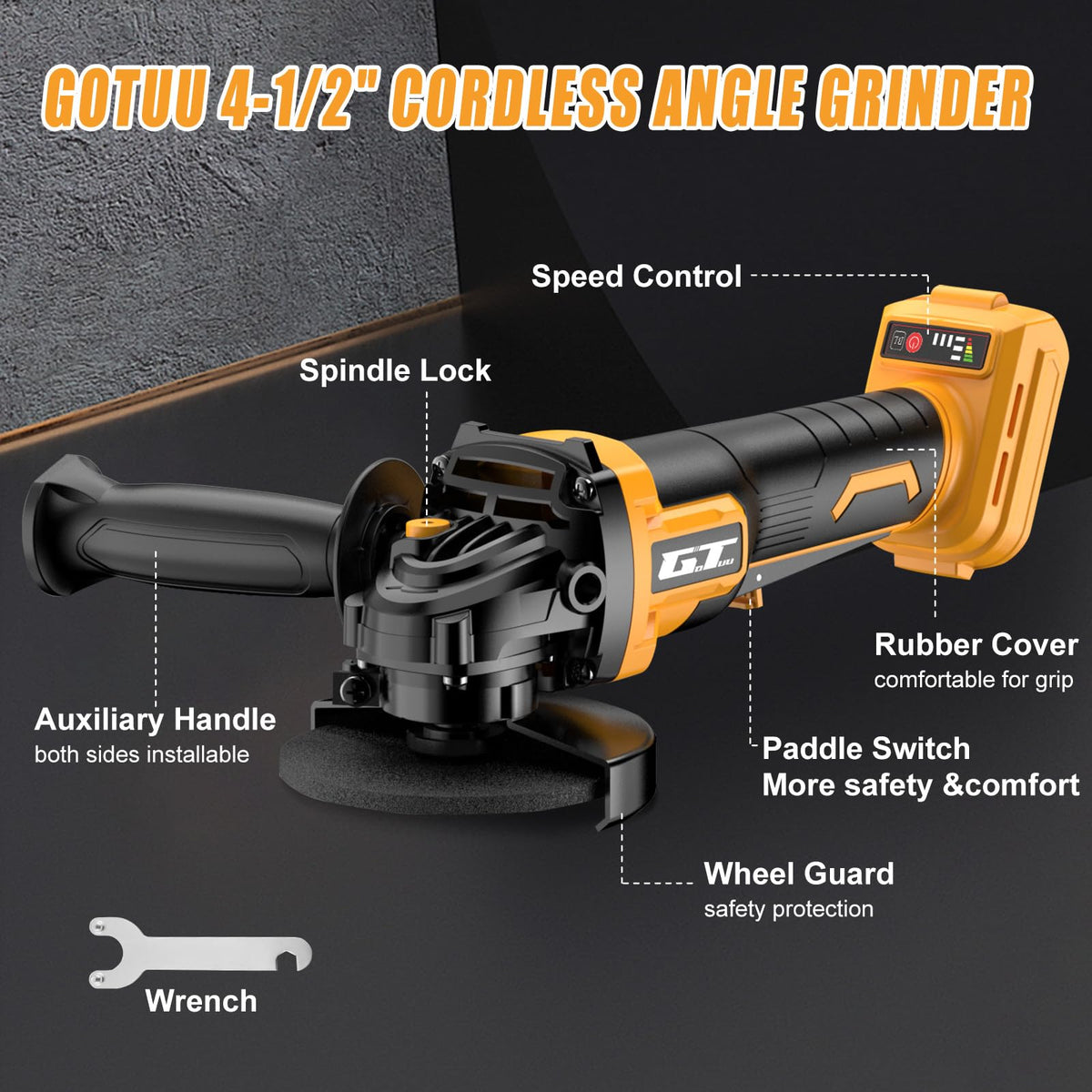 GOTUU included accessories kit for versatile tasks