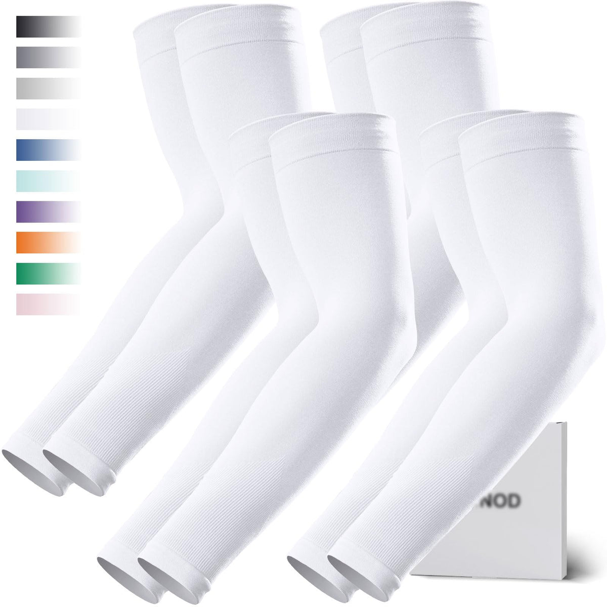 GOUNOD arm sleeves with UV protection for all-day sun defense