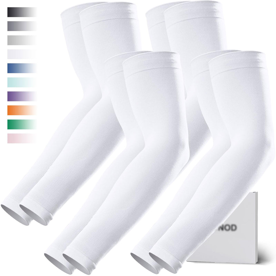 GOUNOD arm sleeves with UV protection for all-day sun defense