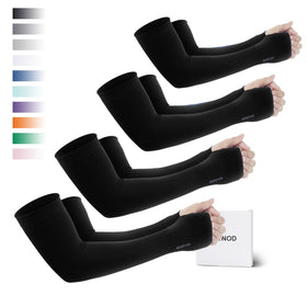 GOUNOD sun protection arm sleeves with thumb holes shield skin in bright sun
