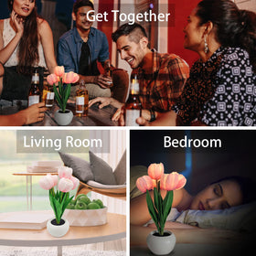 GOUTOOL Battery-operated lamp with long life for flexible placement