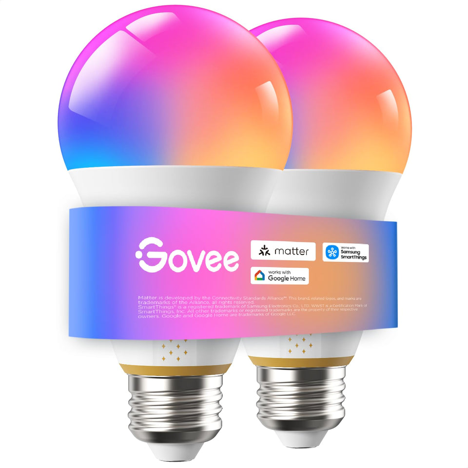 Govee 1600 lumen A21 bulb delivers vivid ambient RGBWW light