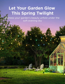 Govee 45 dimmable LEDs enable customizable brightness for evenings outside