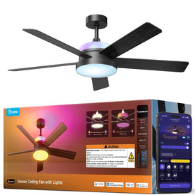 Govee ceiling fan main light for bright, task-ready illumination