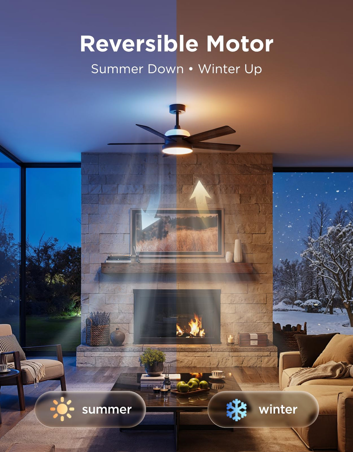 Govee ultra-quiet airflow keeps living spaces calm