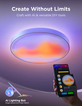 Govee Ultra 21 Inch Daysync adaptive lighting adjusting with the day