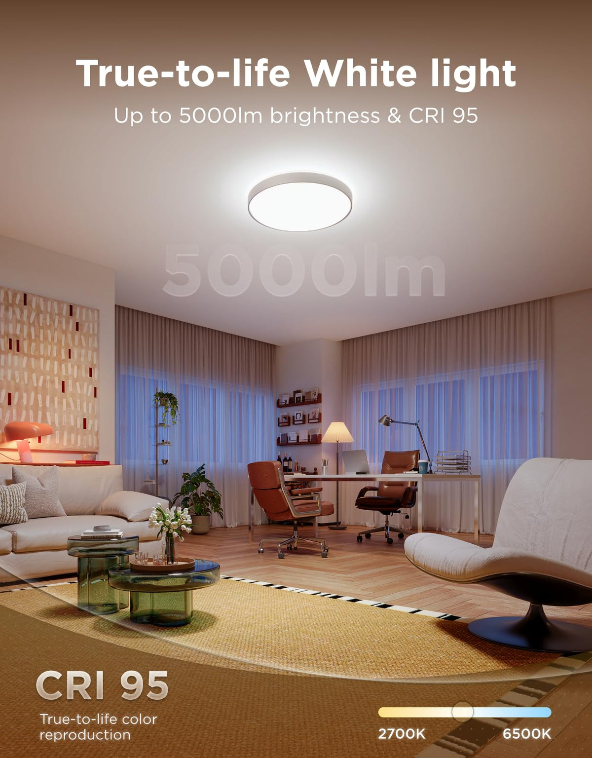 Govee Ultra 21 Inch scene modes offering 100+ ambient light effects