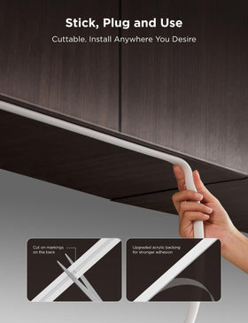 Govee COB LED Strip Pro DIY Mode enables multi-segment color displays.