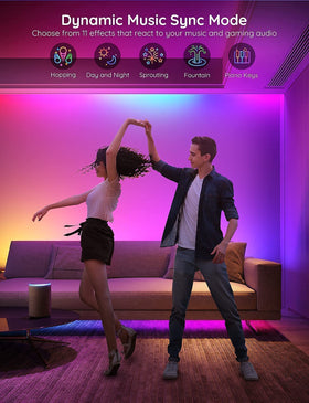 Govee color effects ideal for holidays and parties