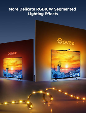 Govee DreamView Sync enables 360° immersive lighting with compatible sub-devices.