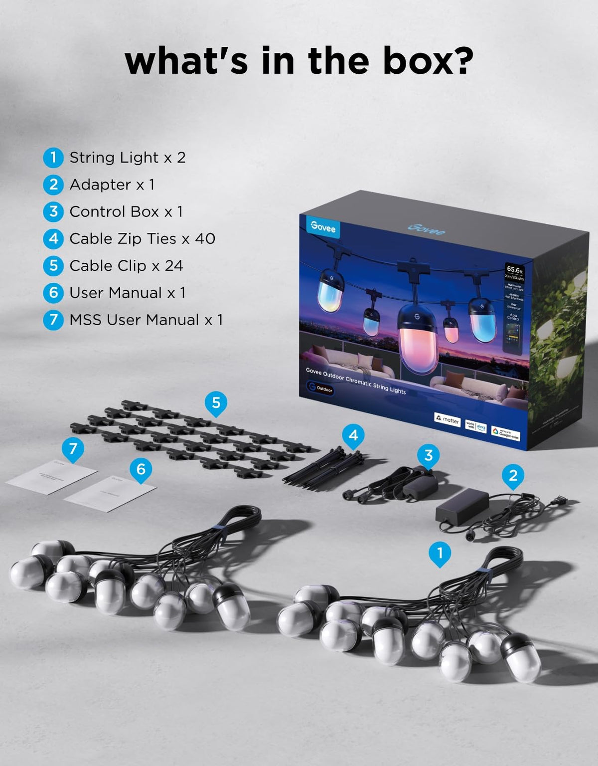 Govee easy-install bulbs allow quick setup without professional tools.