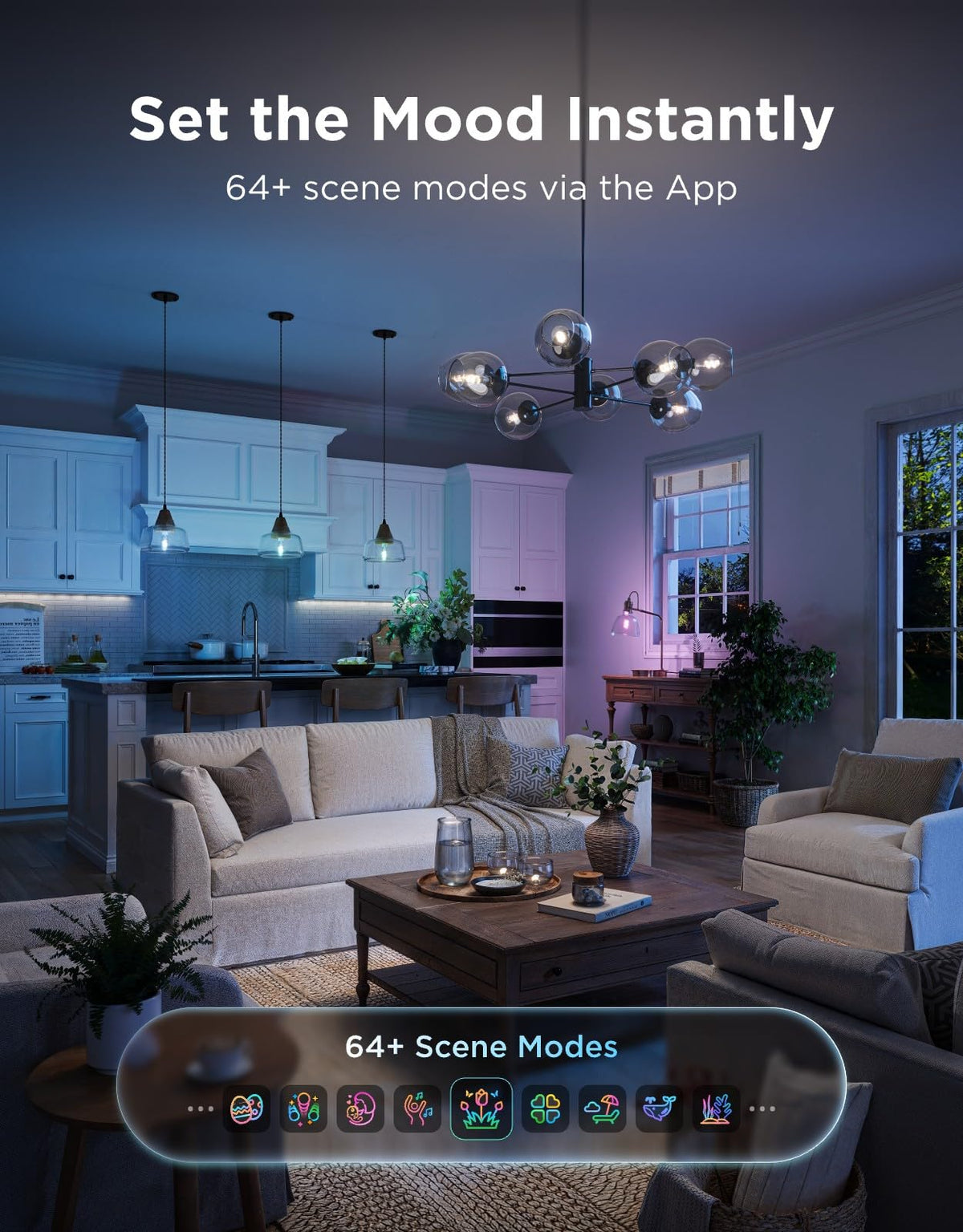 Govee Edison bulbs with voice control functionality via smart assistants
