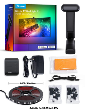 Govee Envisual Wi-Fi control supports music mode and quick setups.