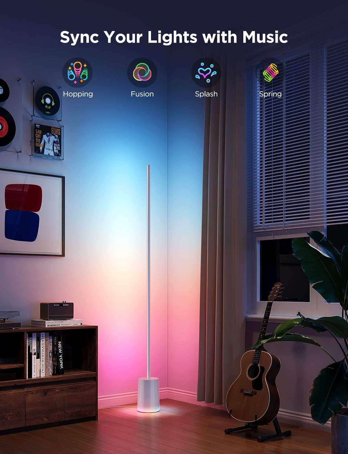 Govee Floor Lamp 2 voice-compatible smart control