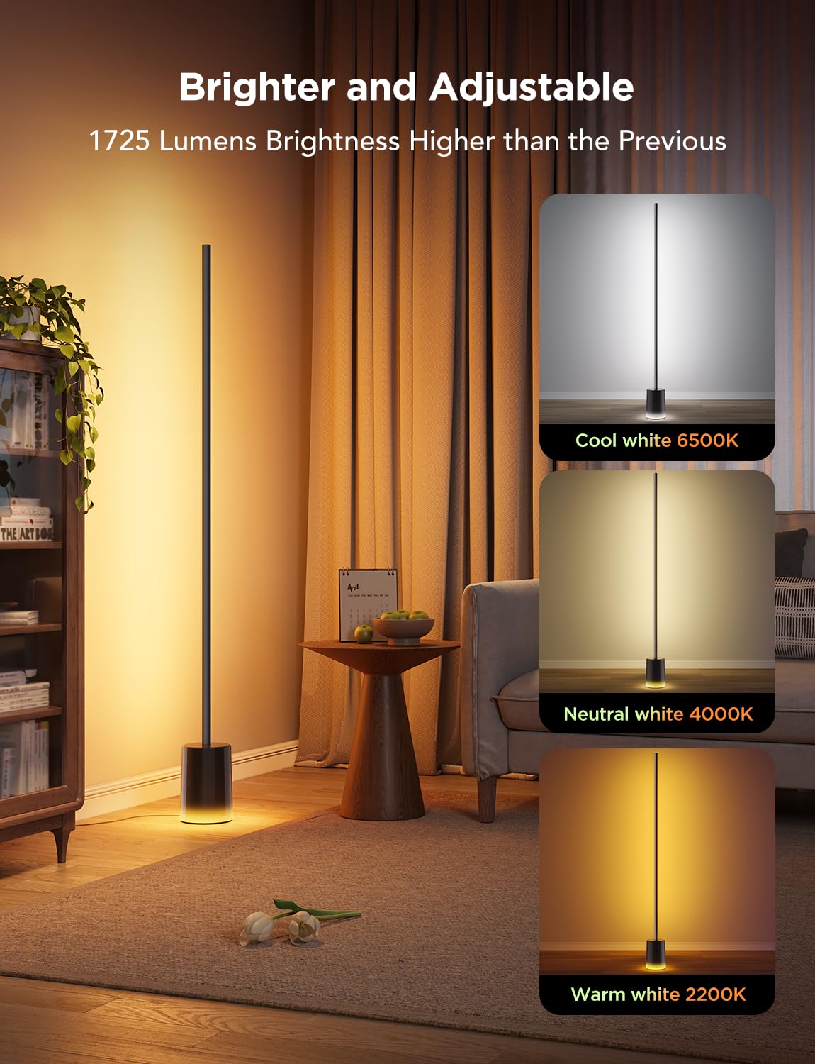 Govee floor lamp music-dreamview sync creates synchronized lighting with music.