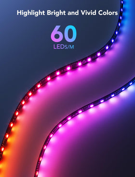 Govee Gaming Light for Monitor G1 side setup showing curved monitor compatibility