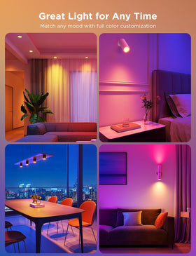 Govee GU10 smart bulb-group-control lets you manage several bulbs together.