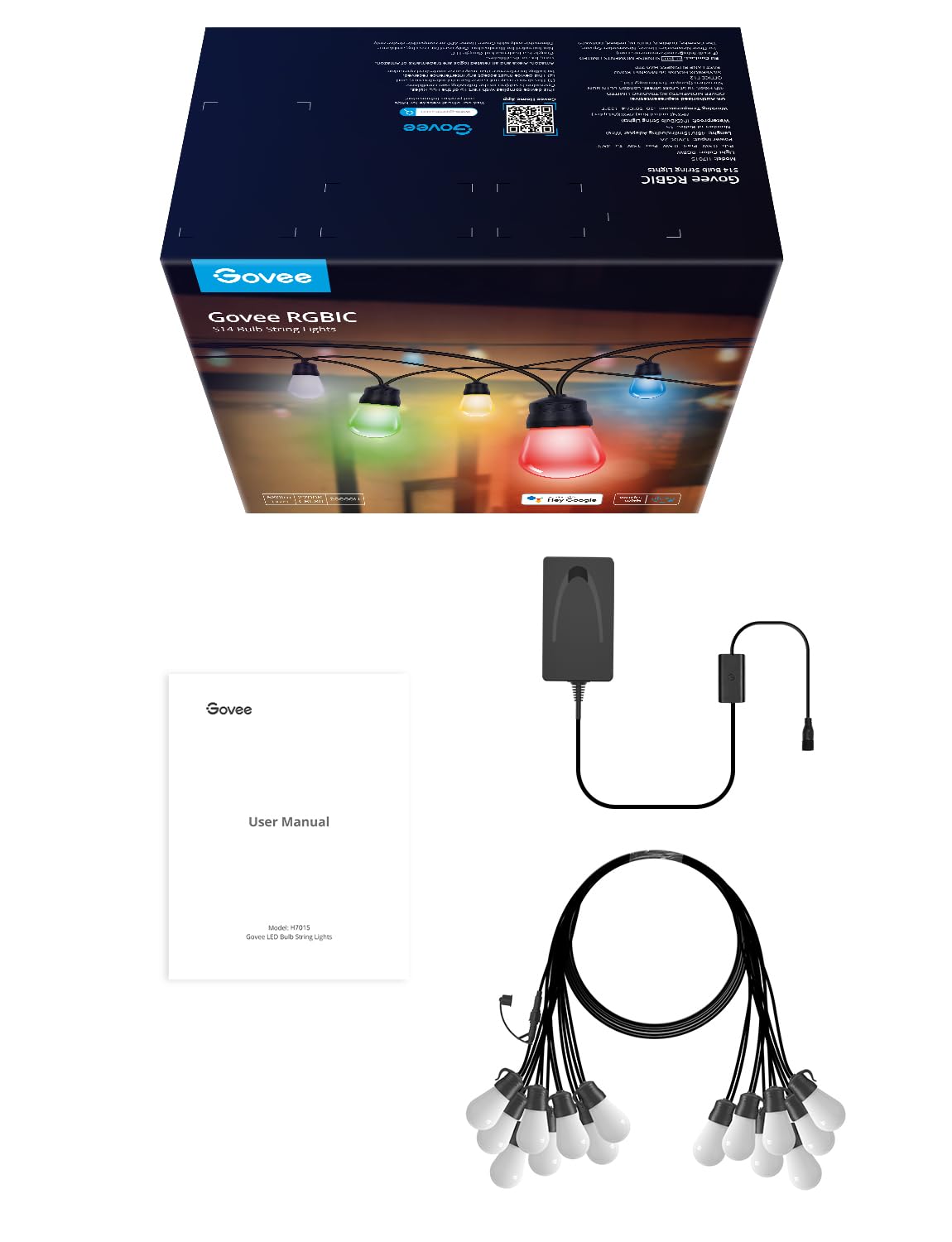 Govee H7015 ideal for patios and gardens during gatherings