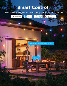 Govee IP67 waterproof design protects lights from rain and splashes