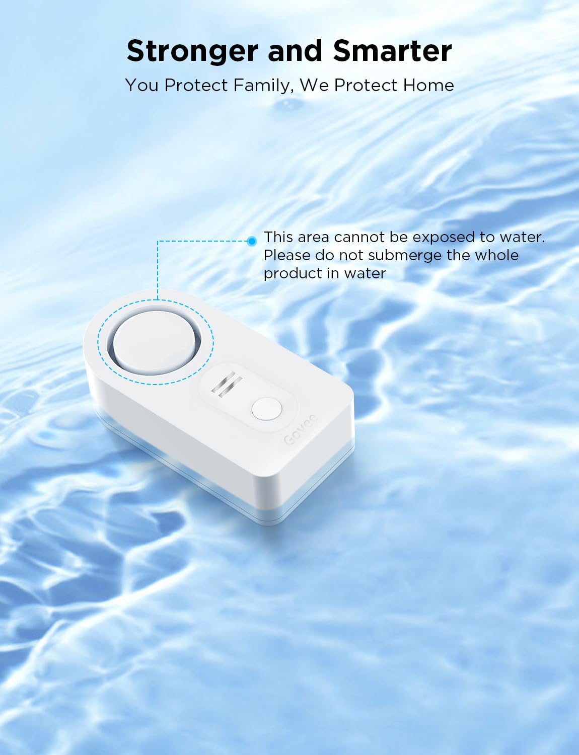 Govee system in basement illustrating remote monitoring and alerts