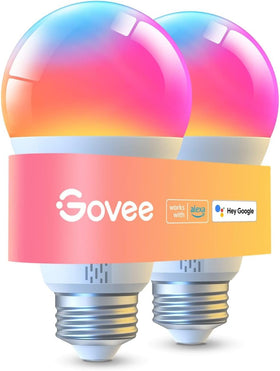Govee LED Smart Light Bulbs color-changing RGBWW for vibrant living room lighting