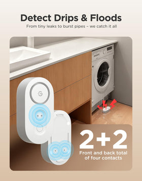 GoveeLife 1s four-pack coverage for whole-home monitoring.