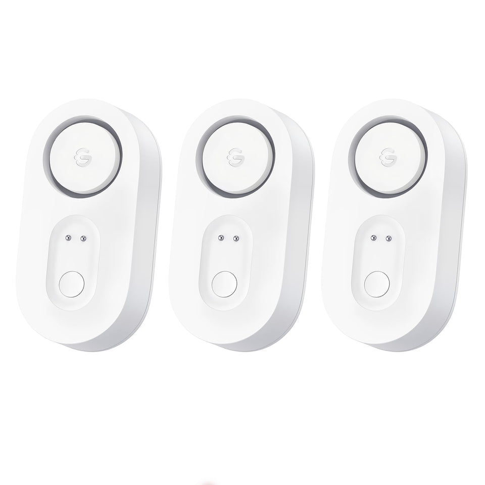 GoveeLife water leak detector with dual probes ready for basements and kitchens for early detection