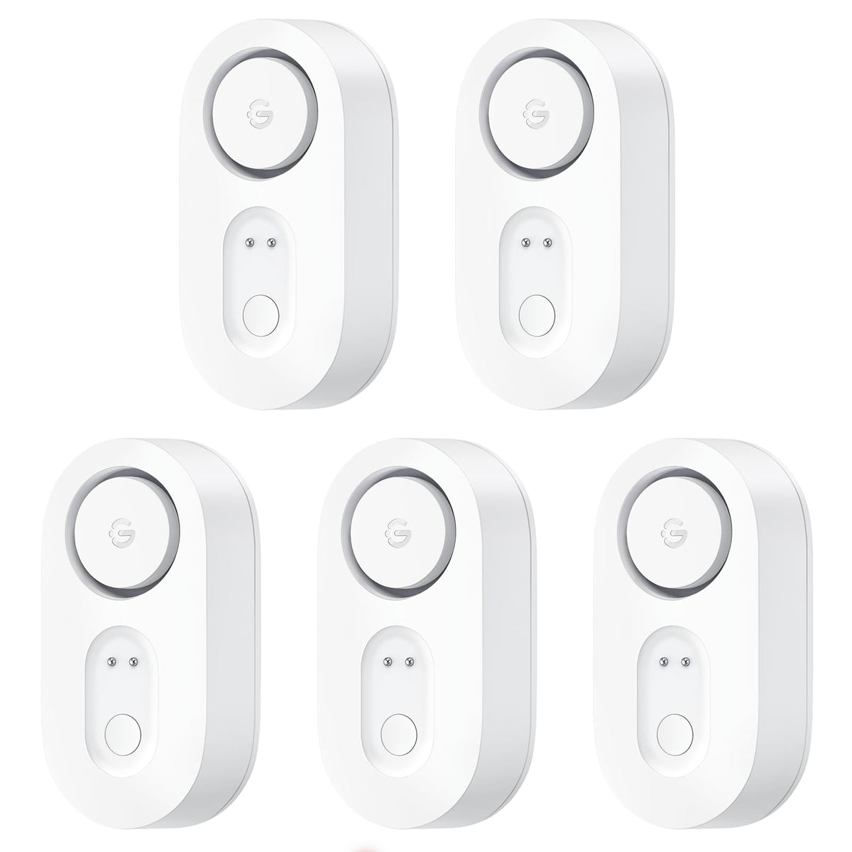 GoveeLife water leak detector 5-pack with dual probes for comprehensive coverage.