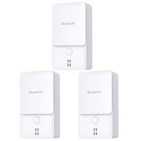 GoveeLife water leak detectors 3-pack placed in the kitchen to detect drips early.