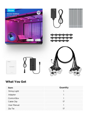 Govee lights offer up to 25,000 hours of use