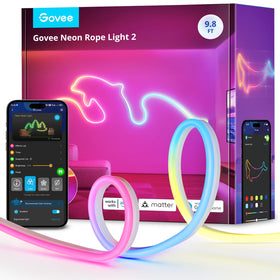 Govee Neon Lights show soft material for easy room decorating