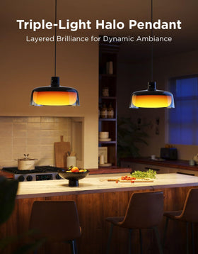 360-degree RGBIC lighting ensures comprehensive coverage in the room.