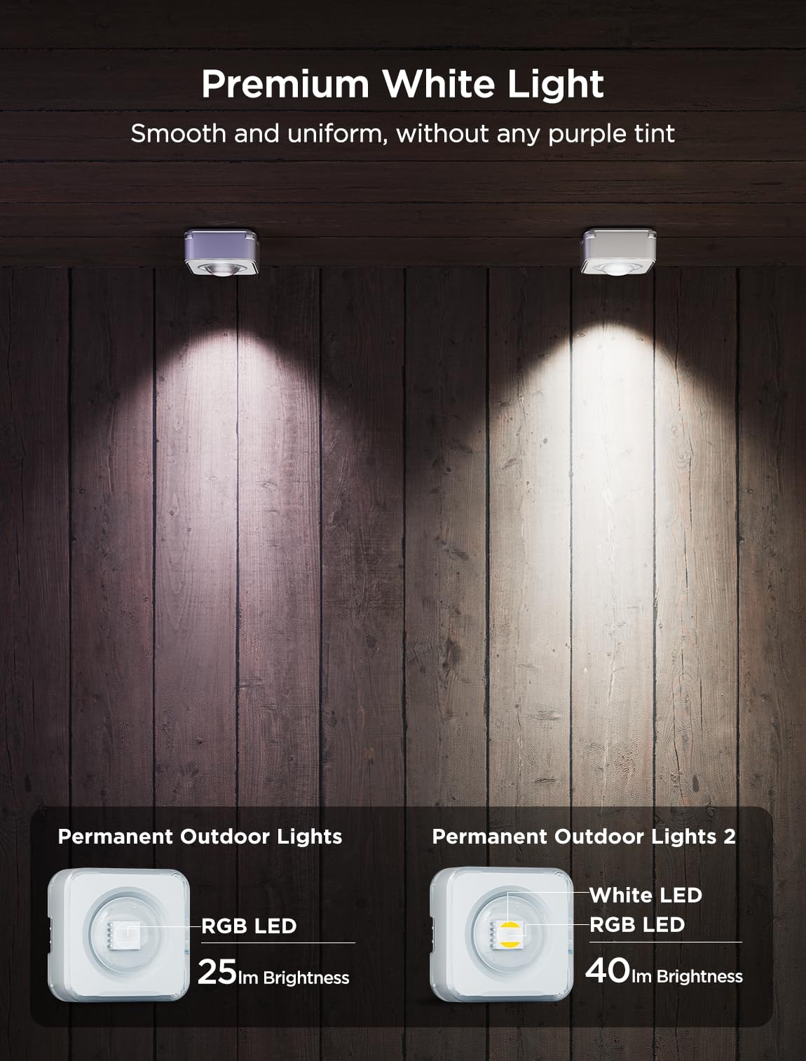 Govee Permanent Outdoor Lights 2 smart app control and remote adjustments