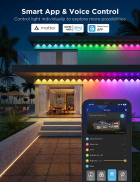 Govee Permanent Outdoor Lights Pro eaves installation guide for quick setup.