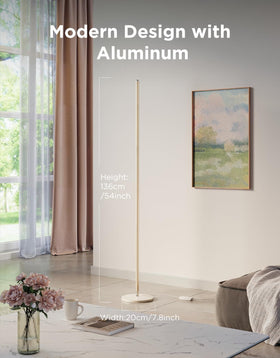 Govee RGBIC Floor Lamp Basic music sync enhancing movie and gaming moods.