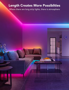 Govee RGBIC lights for DIY colors and shareable app themes
