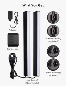 Govee RGBIC light bars voice-control-ready with Alexa and Google Assistant