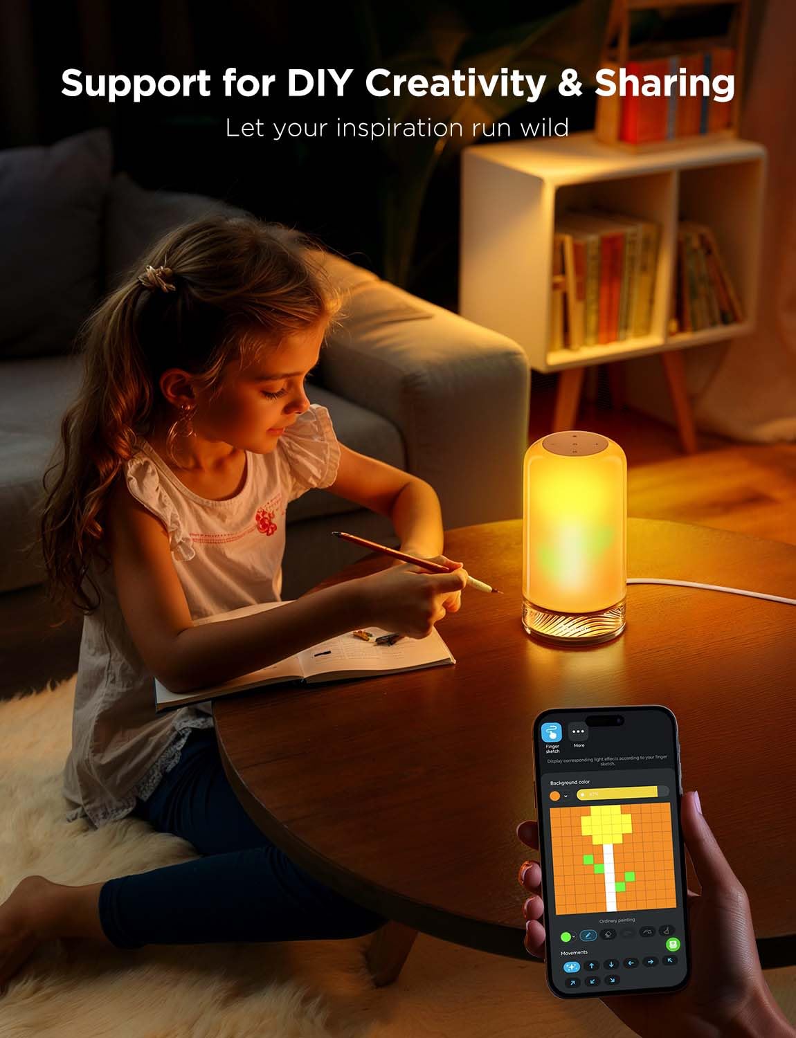 Govee DIY lighting effects allow personalized atmospheres and creative decor
