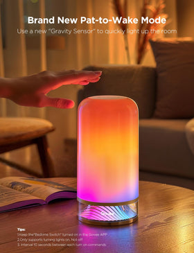 Govee RGBIC smart table lamp compatible with Matter for seamless setup