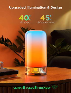 Govee RGBIC smart table lamp touch control for quick brightness and color adjustments