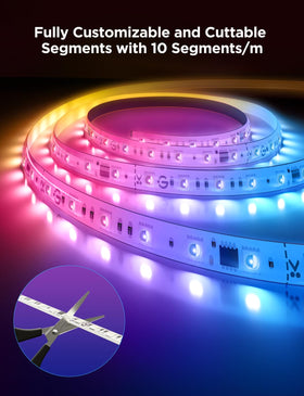 Govee RGBIC Strip Light 2 Pro 16 million colors for dynamic moods
