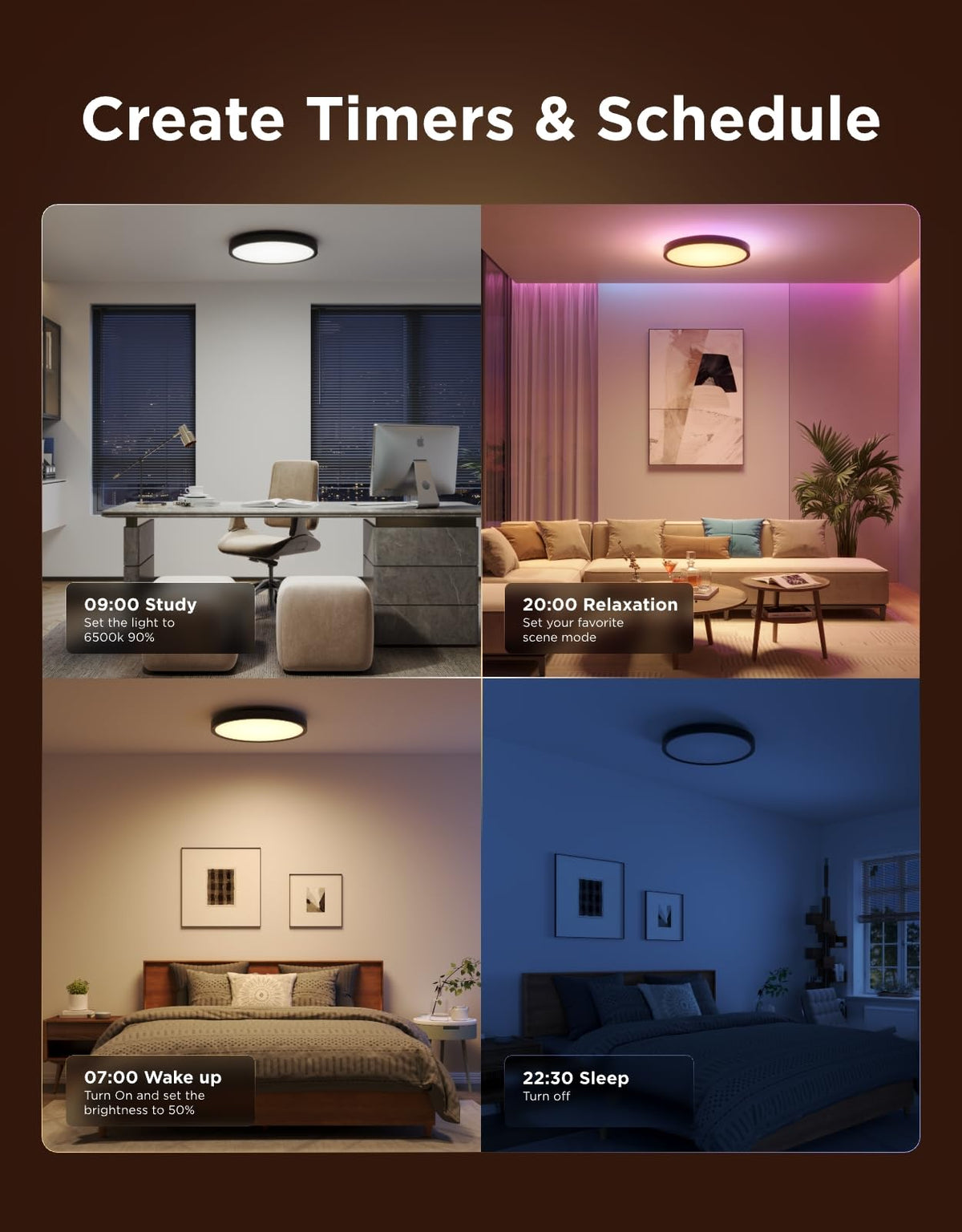 Govee light sync with music mode for synchronized home ambiance