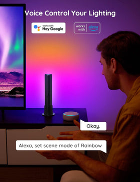 Govee light bars music sync respond to your soundtrack.