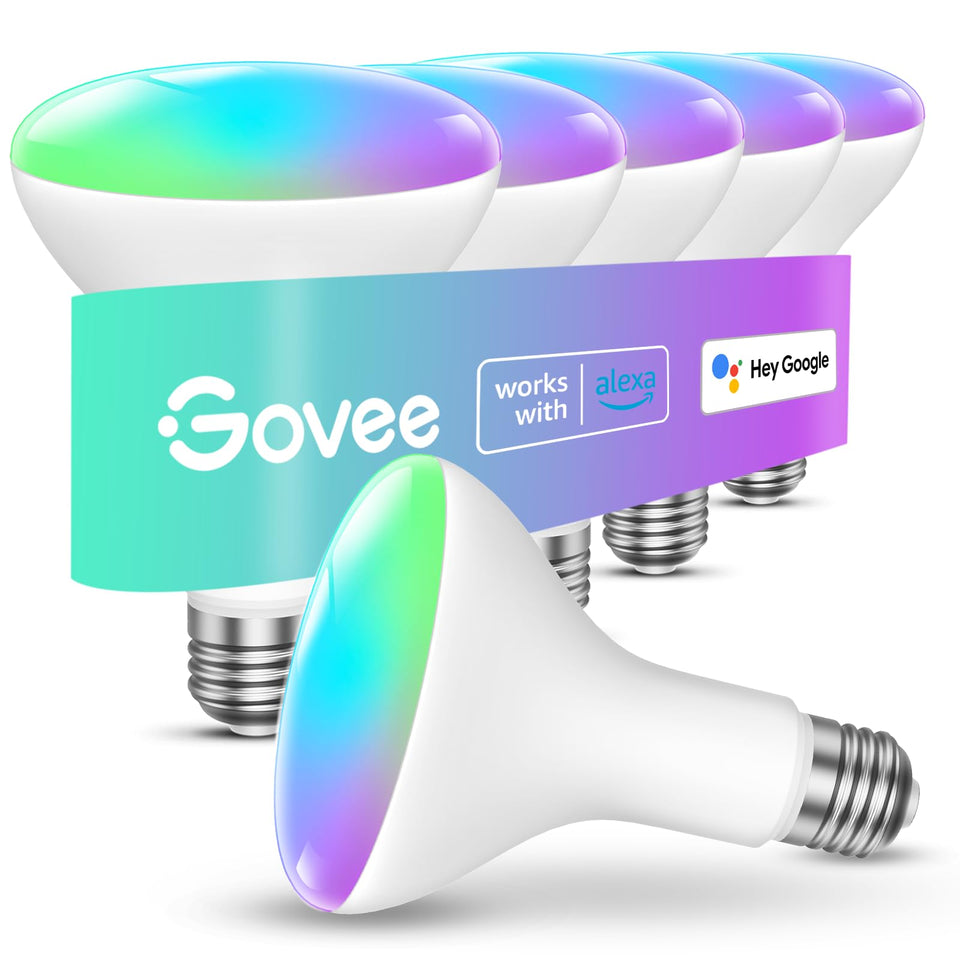 Govee BR30 bulb delivers 1200 lumens for bright living room lighting