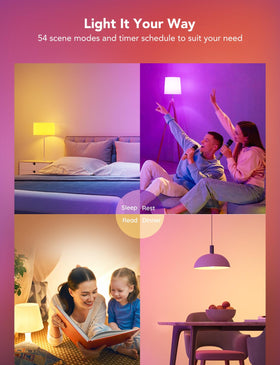 Govee BR30 uses Wi Fi and Bluetooth for flexible hub free control