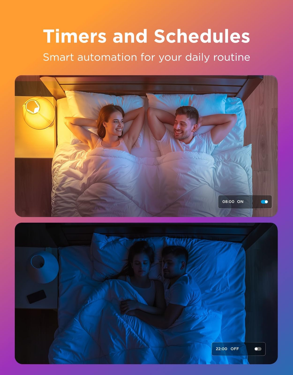 Govee 800 lumen brightness for clear, vibrant illumination