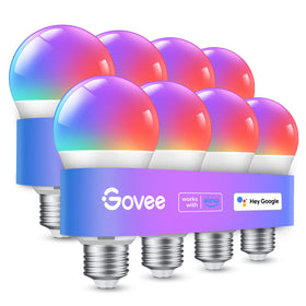 Govee smart light bulbs color-changing mood lighting for home
