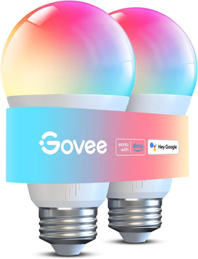Govee smart light bulbs color-changing ambient lighting for mood and decor